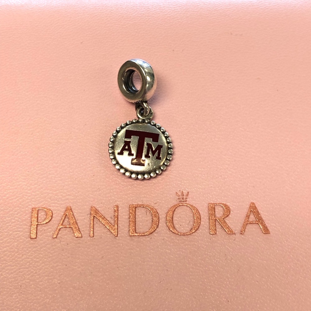 Texas A&M Pandora bead